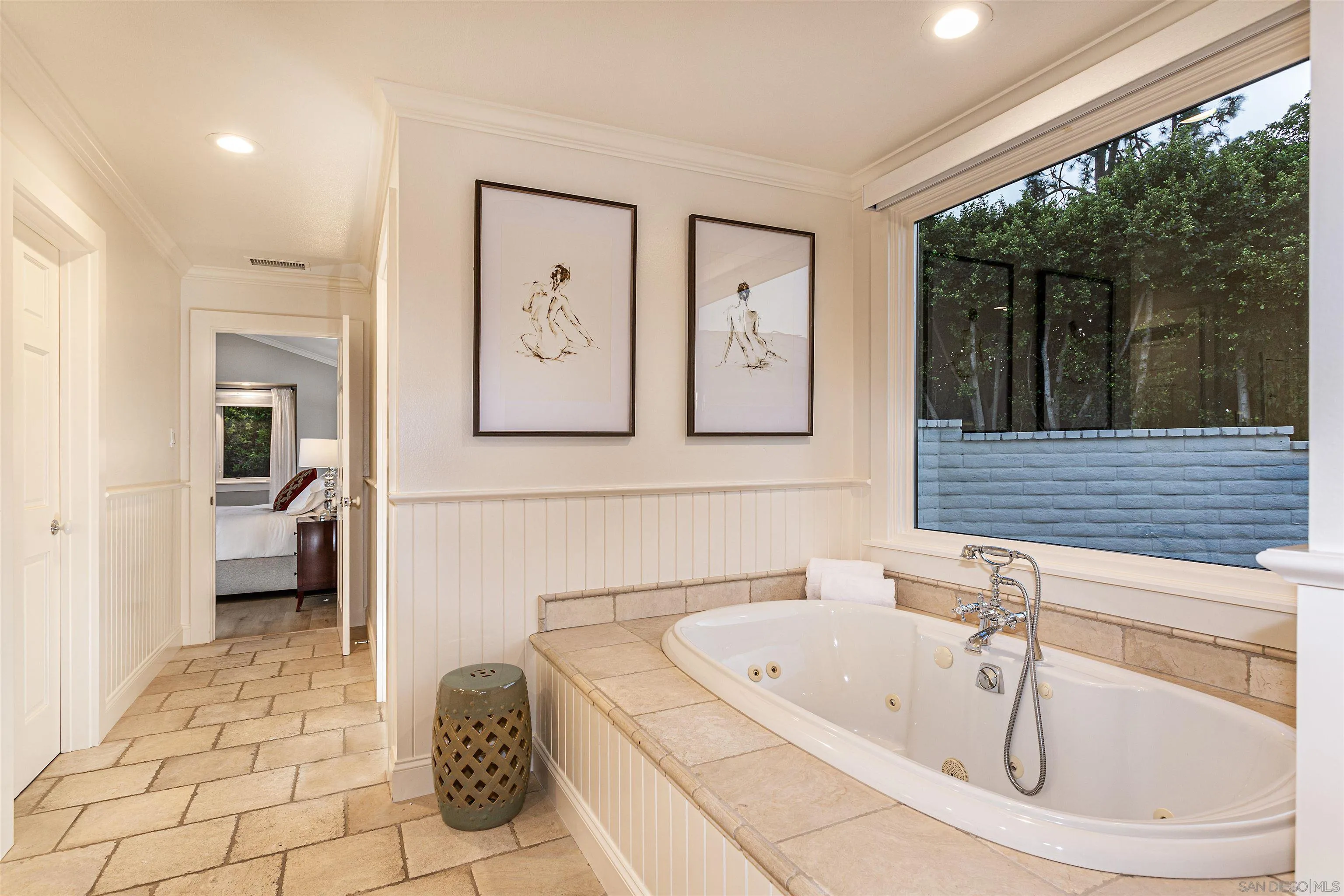 6571 Mimulus Rancho Santa Fe, CA 92067 - Photo 22 of 55 a bathroom with a tub and a shower