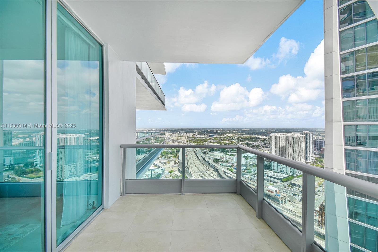 900 Biscayne Boulevard, Unit 4510 Miami, FL 33132 - Photo 36 of 48 a view of a city from a balcony