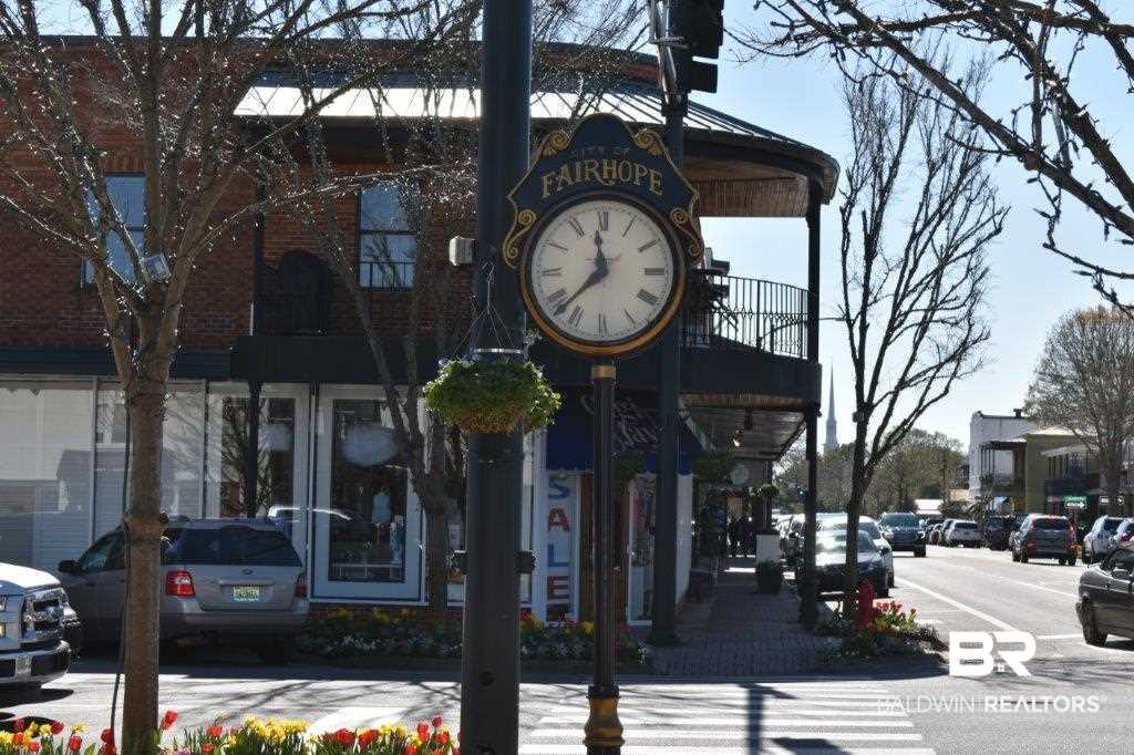 352 South Summit Street Fairhope, AL 36532 - Photo 44 of 49 Downtown Fairhope Clock