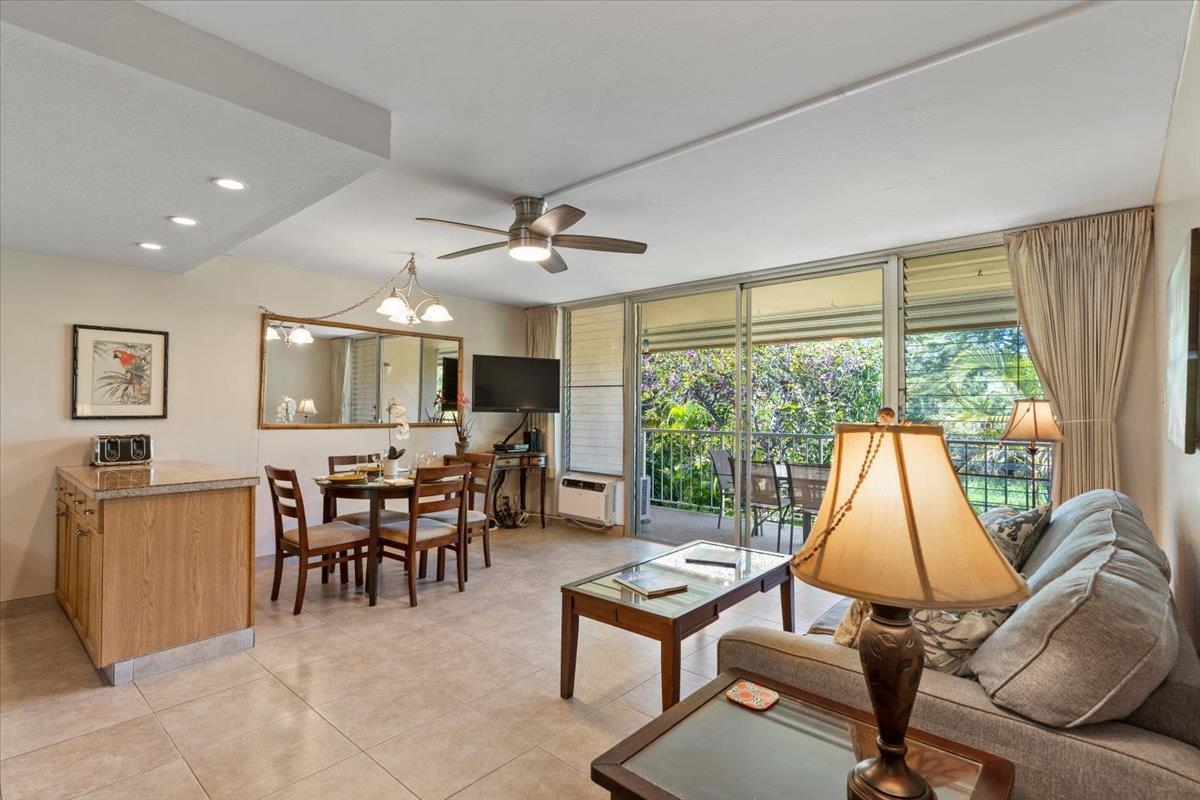 2495 South Kihei Road, Unit 254 Kihei, HI 96753 - Photo 1 of 30 a living room with furniture and a window