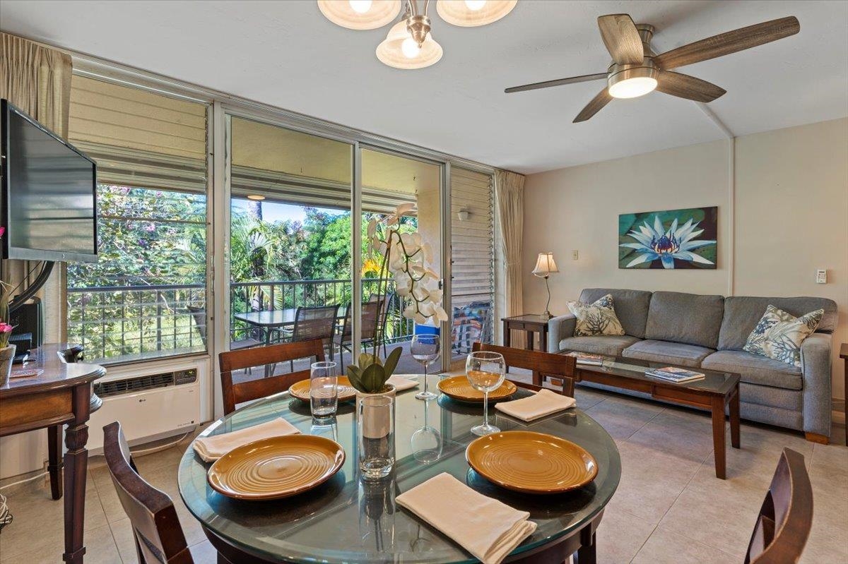 2495 South Kihei Road, Unit 254 Kihei, HI 96753 - Photo 4 of 30 a living room with furniture and a table