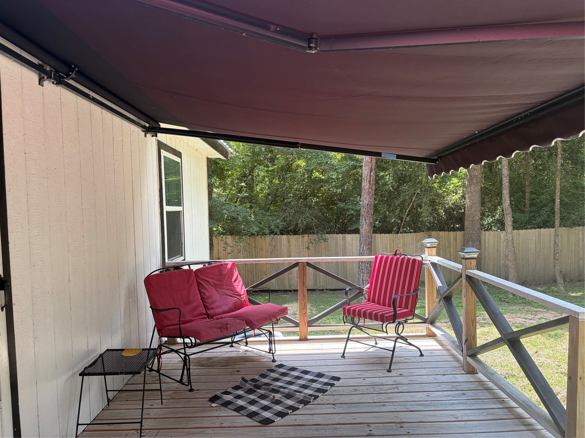 141 Mud Cat Drive Trinity, TX 75862 - Photo 25 of 38 backyard entertainment area