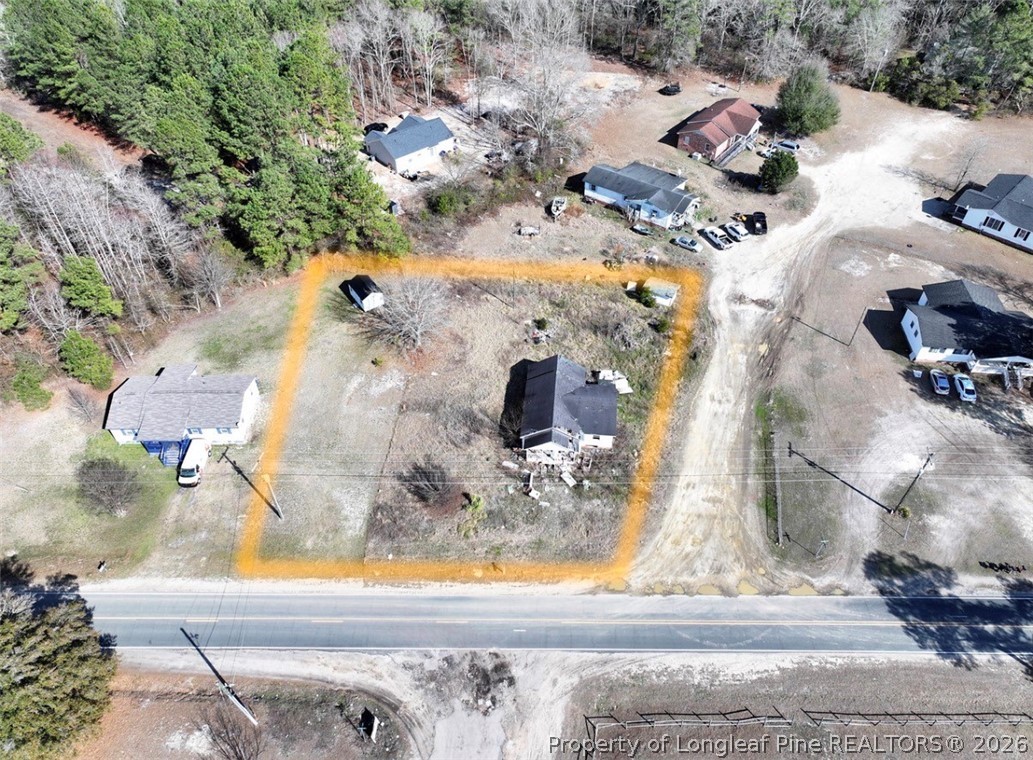 4201 Dudley Road Fayetteville, NC 28312 - Photo 13 of 13 an aerial view of a house with a yard