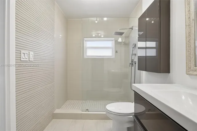 a view of a room with stairs