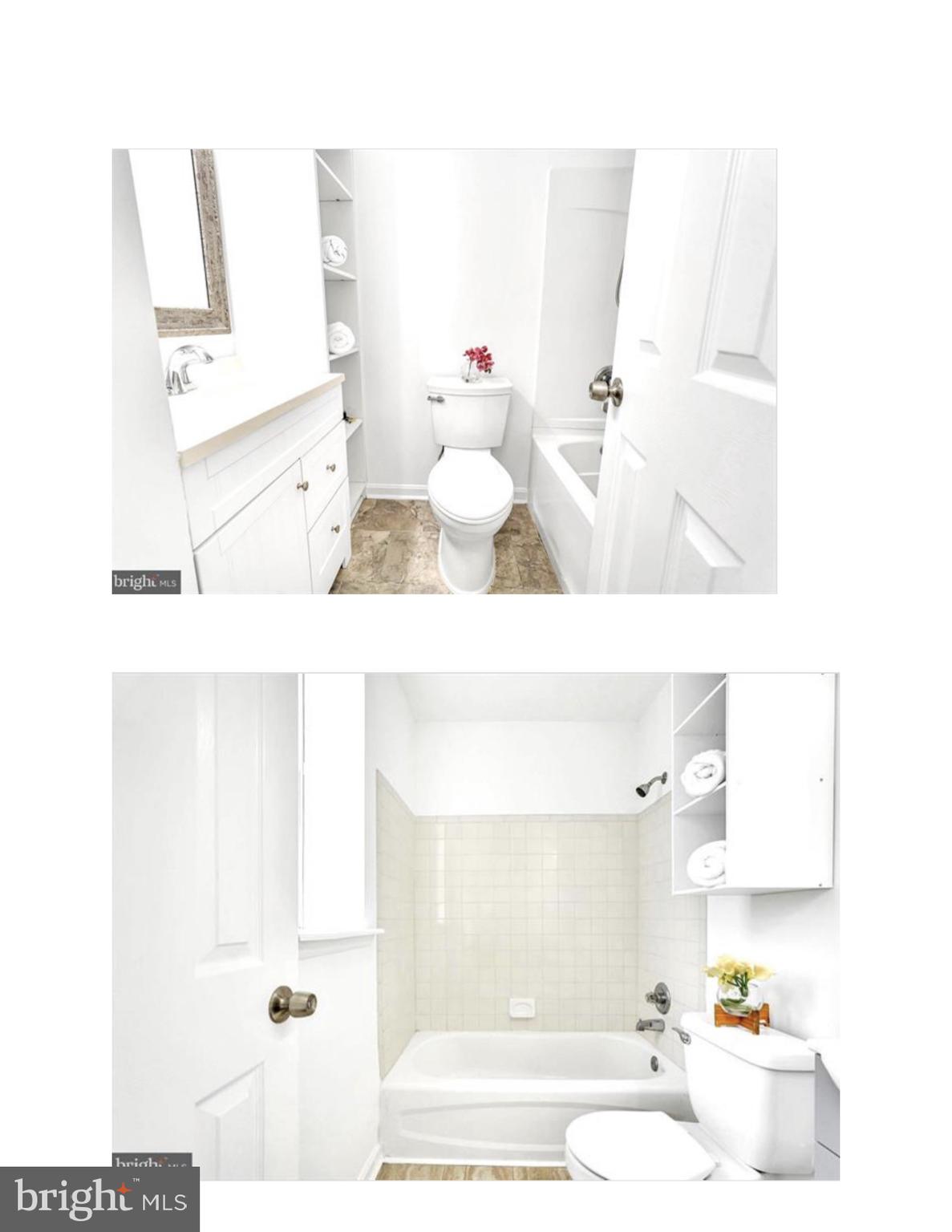 1838 4th Street Northwest, Unit 2A Washington, DC 20001 - Photo 14 of 16 a picture of a bathroom with a sink and mirror