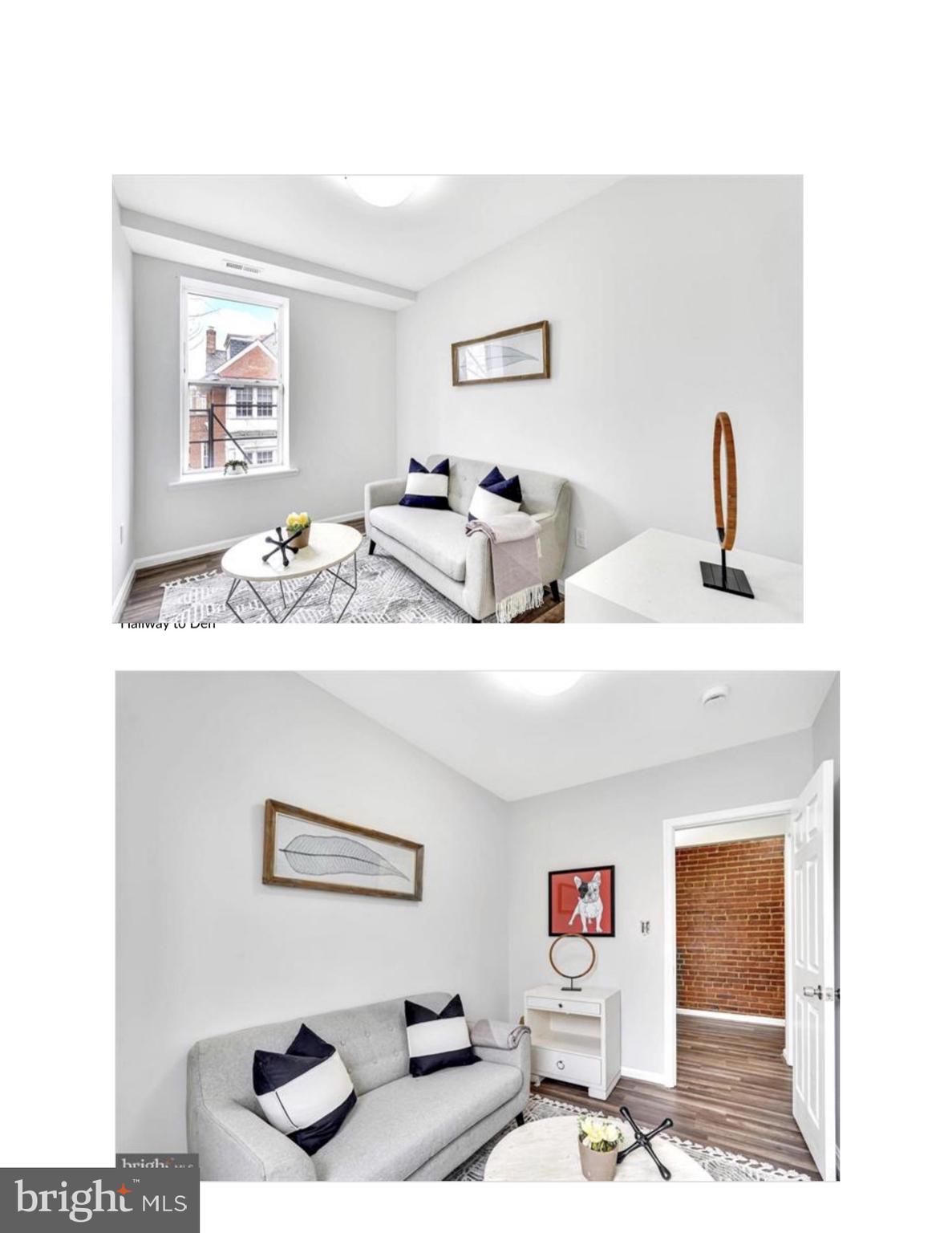 1838 4th Street Northwest, Unit 2A Washington, DC 20001 - Photo 10 of 16 a bathroom with a sink and a mirror