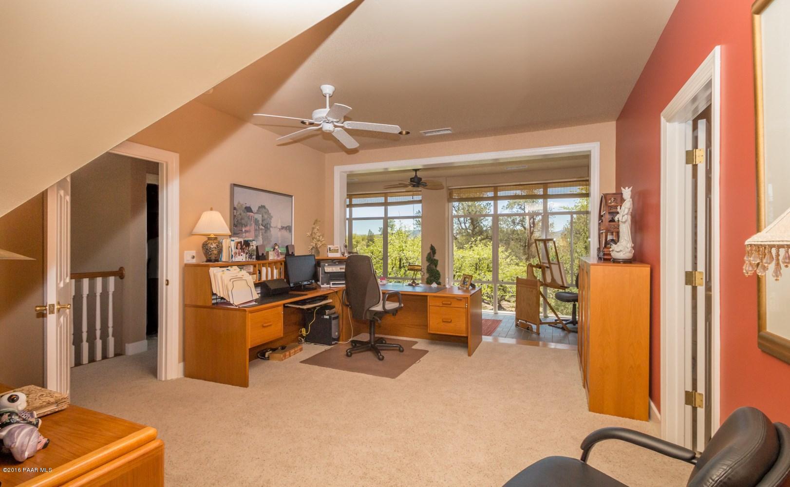 2535 West Bard Ranch Road Prescott, AZ 86305 - Photo 17 of 39 3rd Master Suite with AZ Room