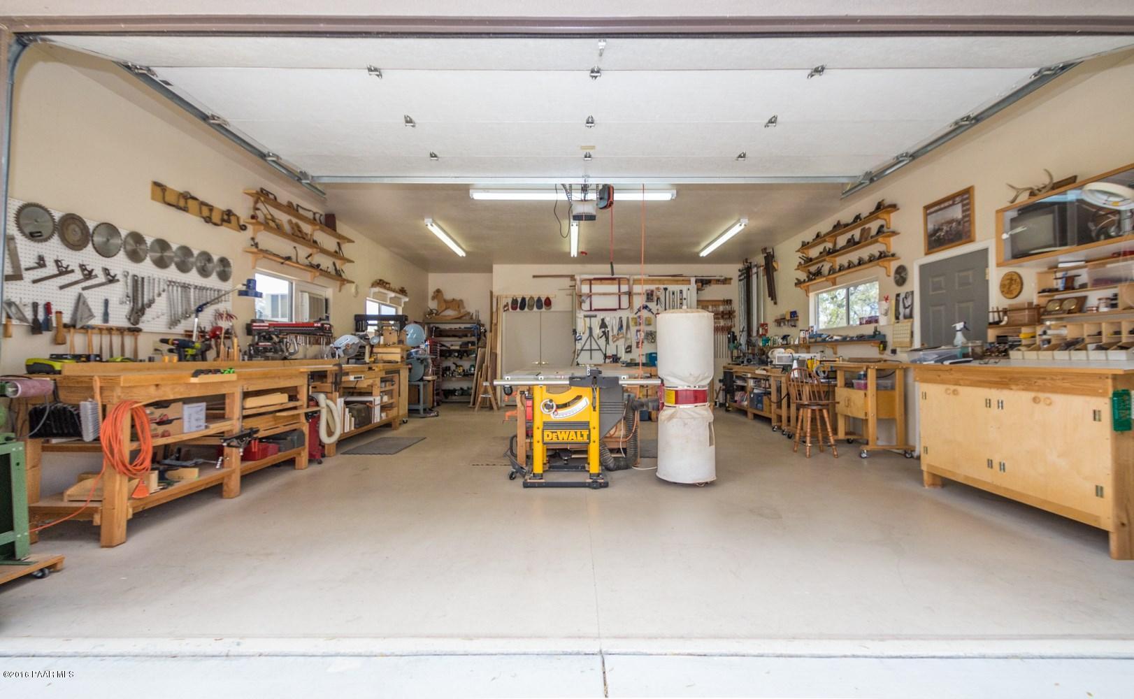 2535 West Bard Ranch Road Prescott, AZ 86305 - Photo 23 of 39 Immaculate Workshop!
