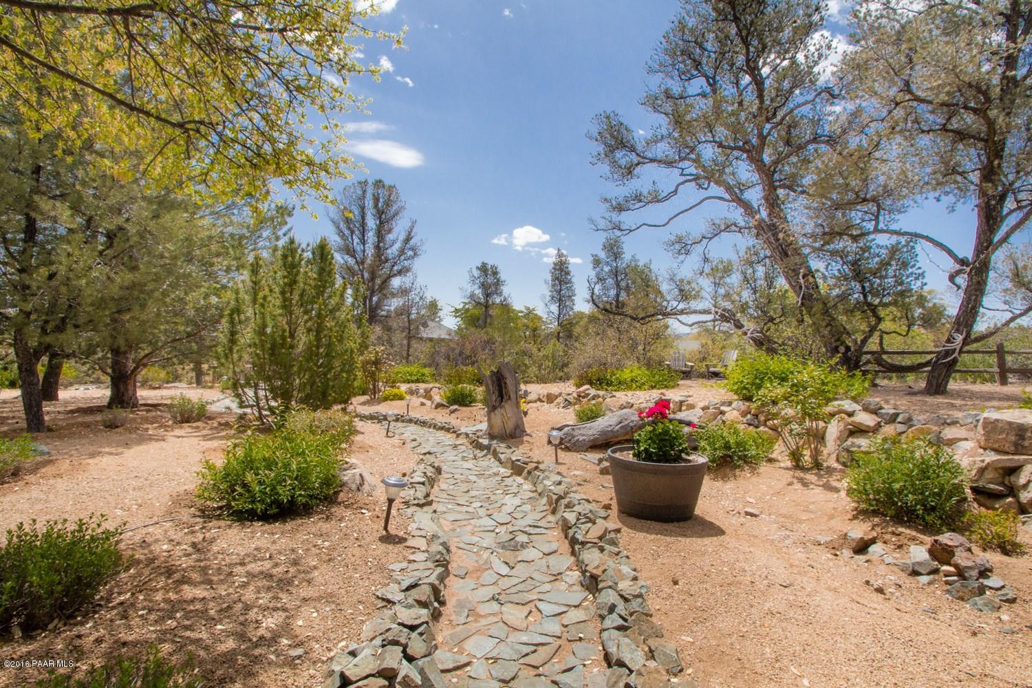 2535 West Bard Ranch Road Prescott, AZ 86305 - Photo 30 of 39 Stone Meandering Paths and Bridges