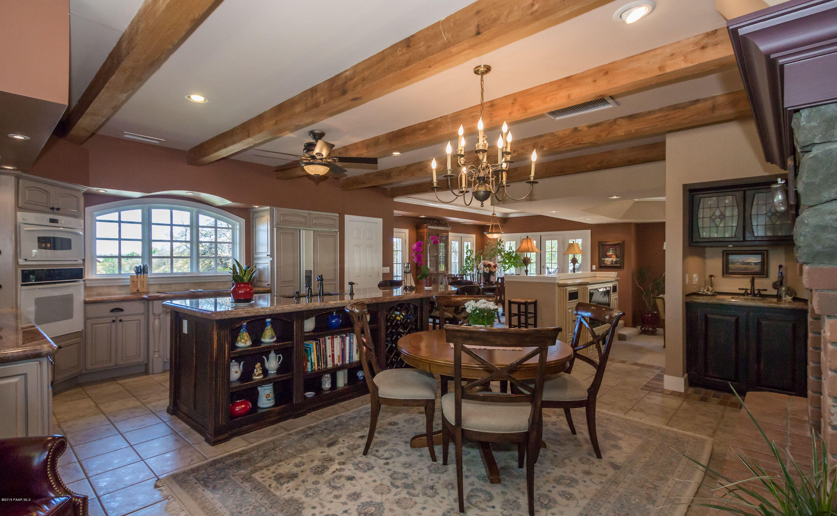 2535 West Bard Ranch Road Prescott, AZ 86305 - Photo 6 of 39 Kitchen and Dining Area