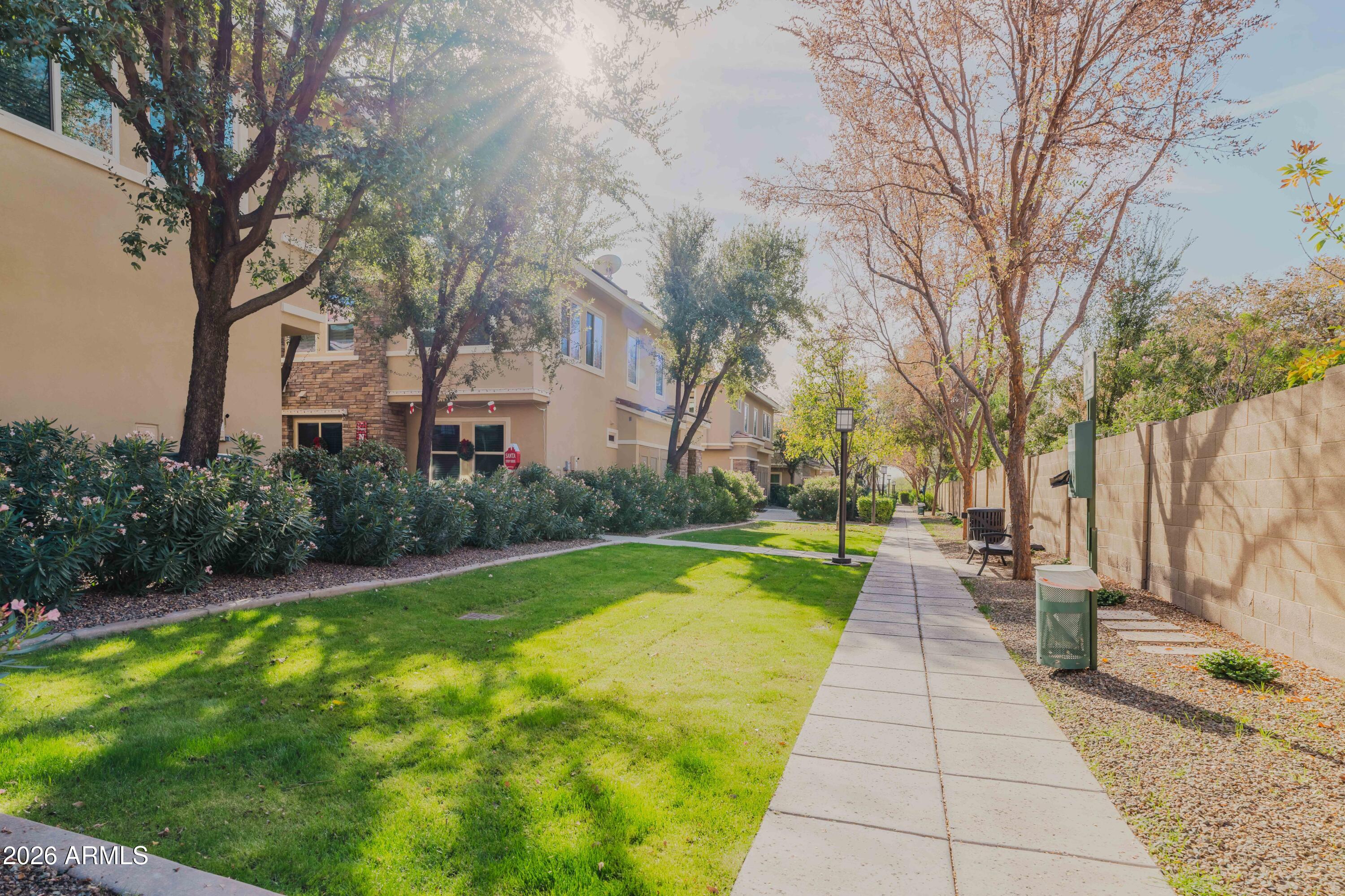 5550 North 16th Street, Unit 131 Phoenix, AZ 85016 - Photo 23 of 25 a view of a yard with plants and trees