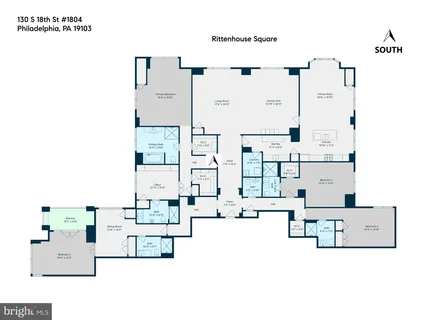 a picture of a floor plan