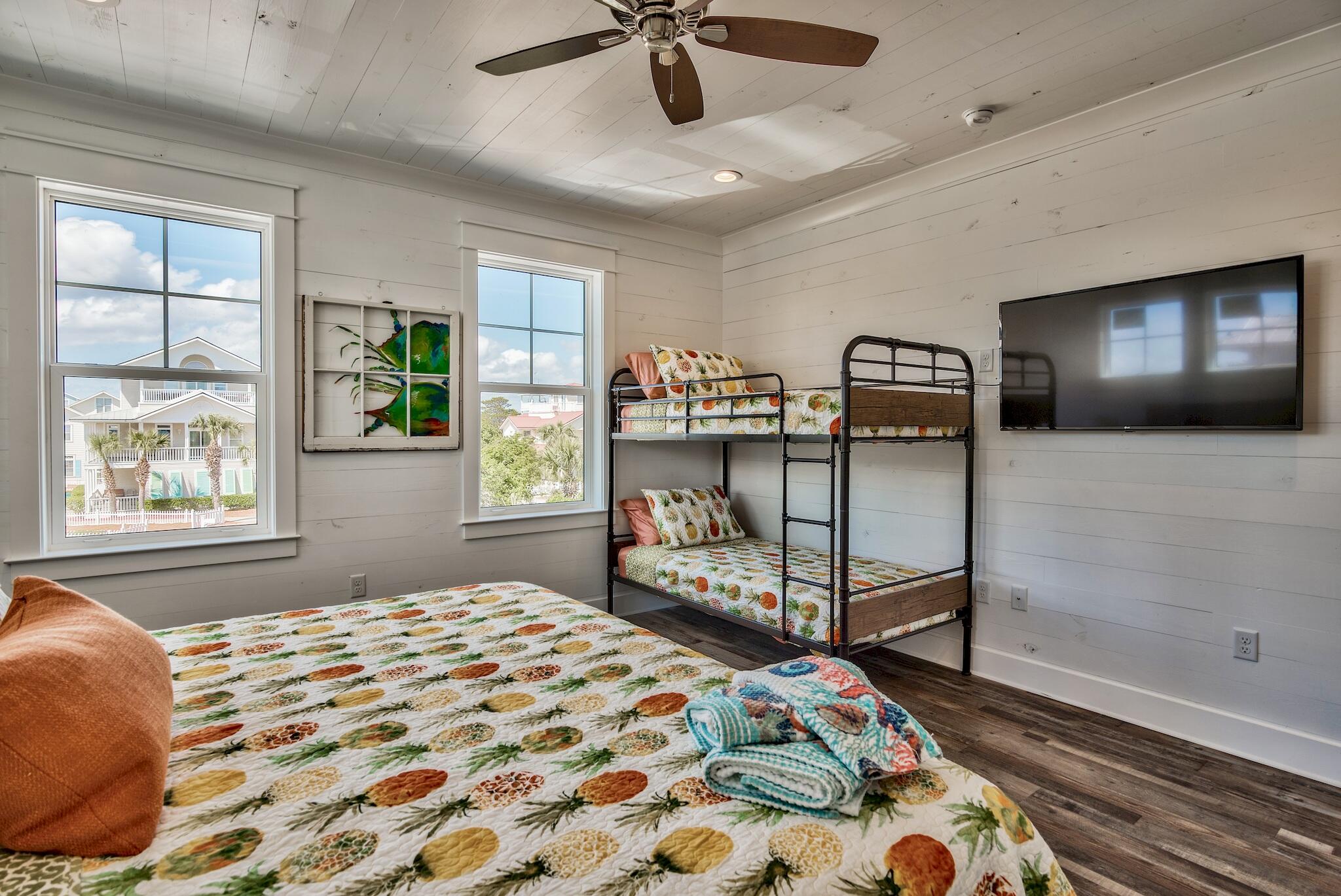 4488 Ocean View Drive Destin, FL 32541 - Photo 17 of 23 a bedroom with a bed and a window