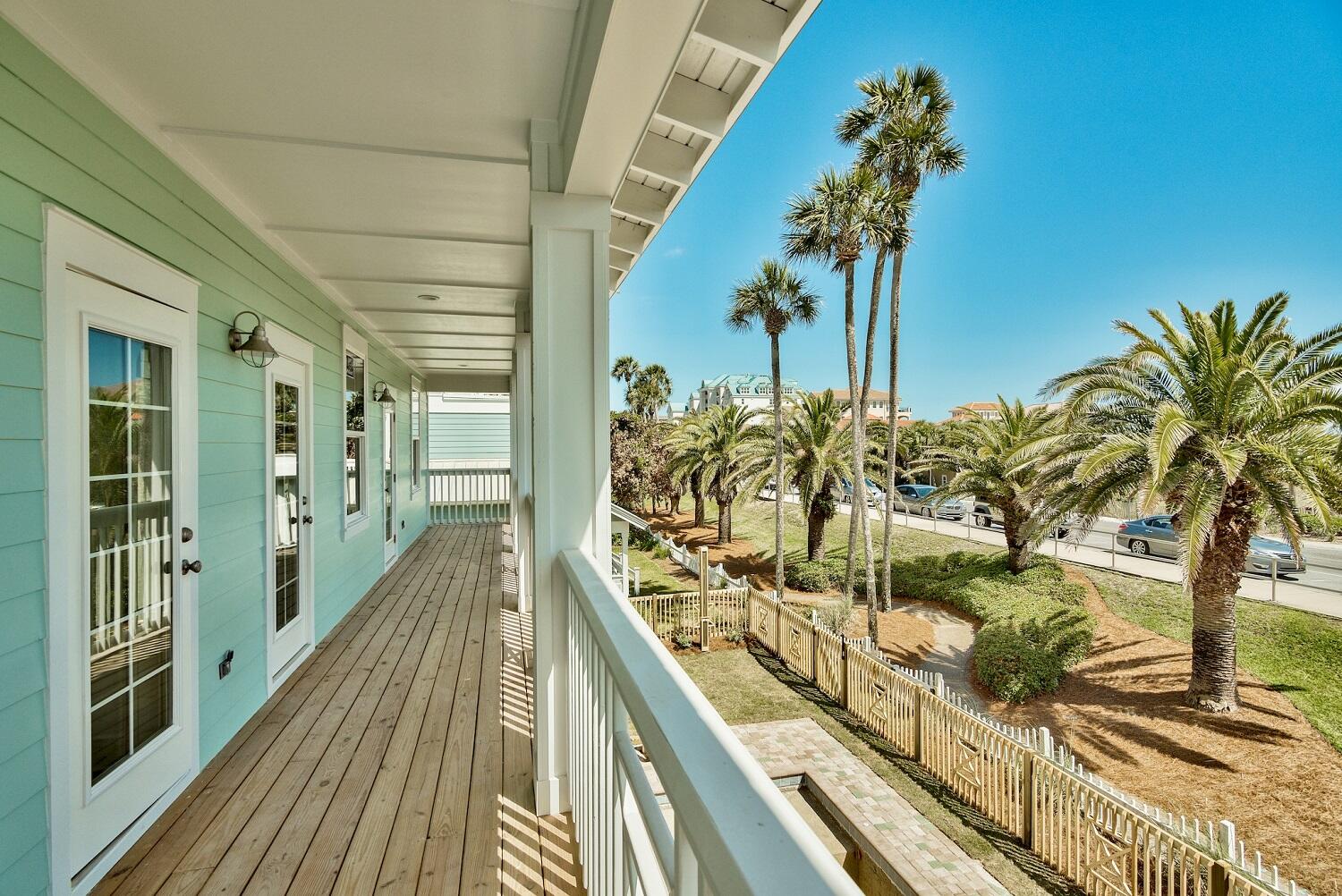 4488 Ocean View Drive Destin, FL 32541 - Photo 23 of 23 a view of balcony with wooden floor