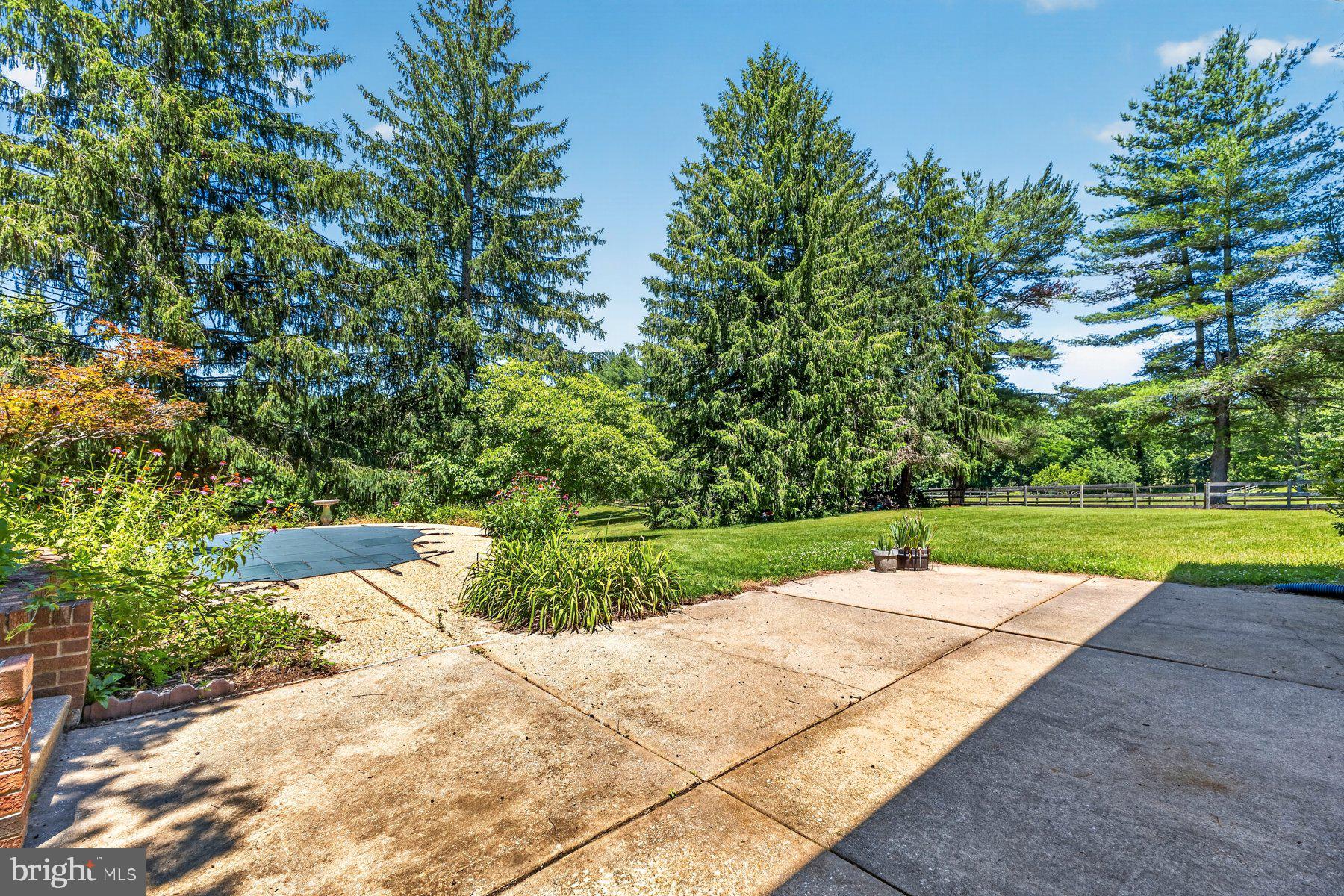328 Sansbury Road Friendship, MD 20758 - Photo 9 of 35 Concrete Patio & In-Ground Jacuzzi Pool As Is