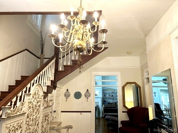 Entry hall Stairs 1