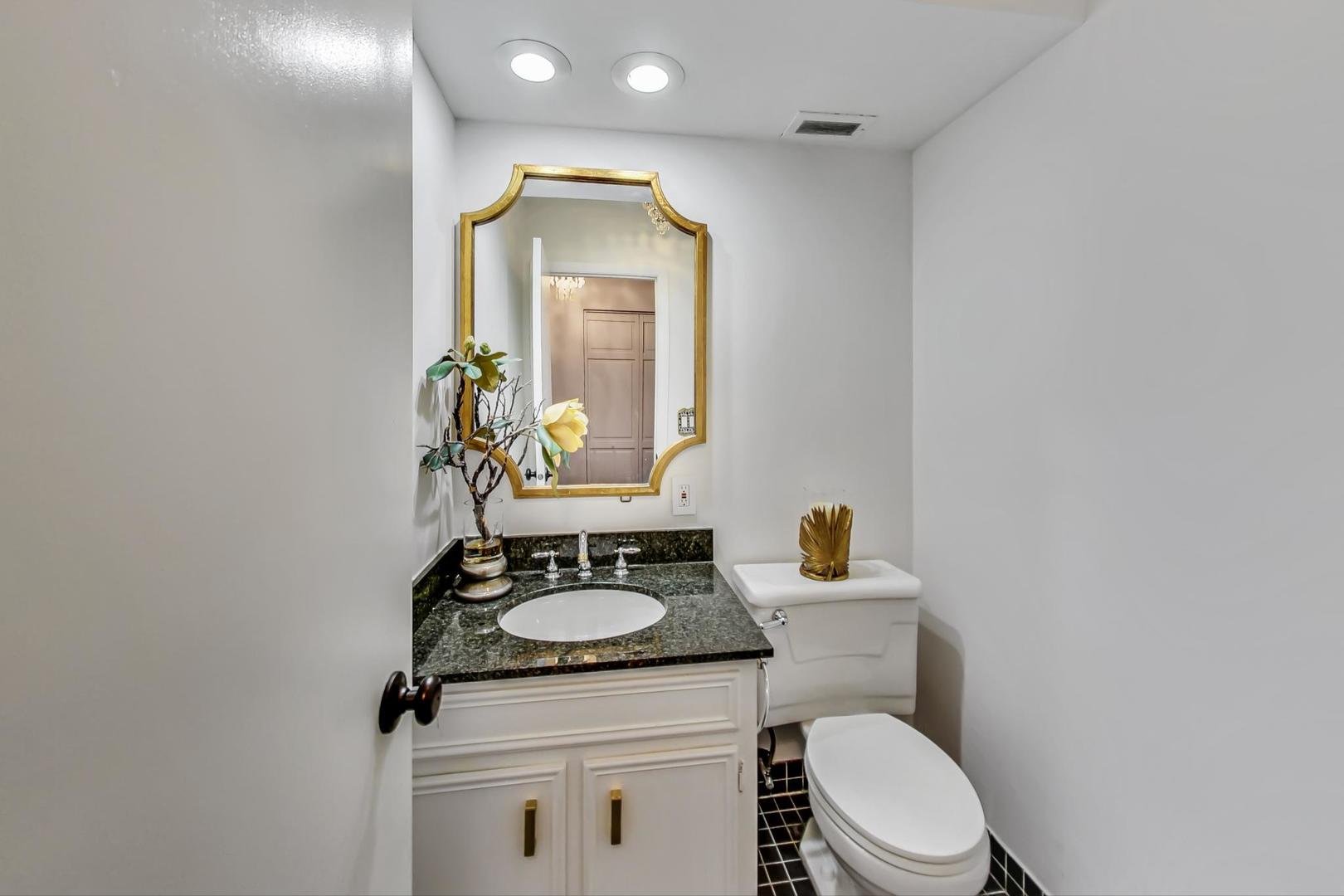 250 Ridge Avenue, Unit 3K Evanston, IL 60202 - Photo 22 of 24 a bathroom with a sink vanity mirror and toilet