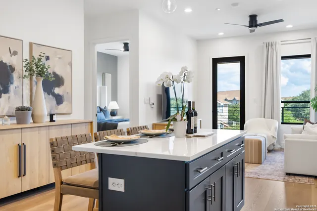 a bathroom with a sink double vanity and a mirror