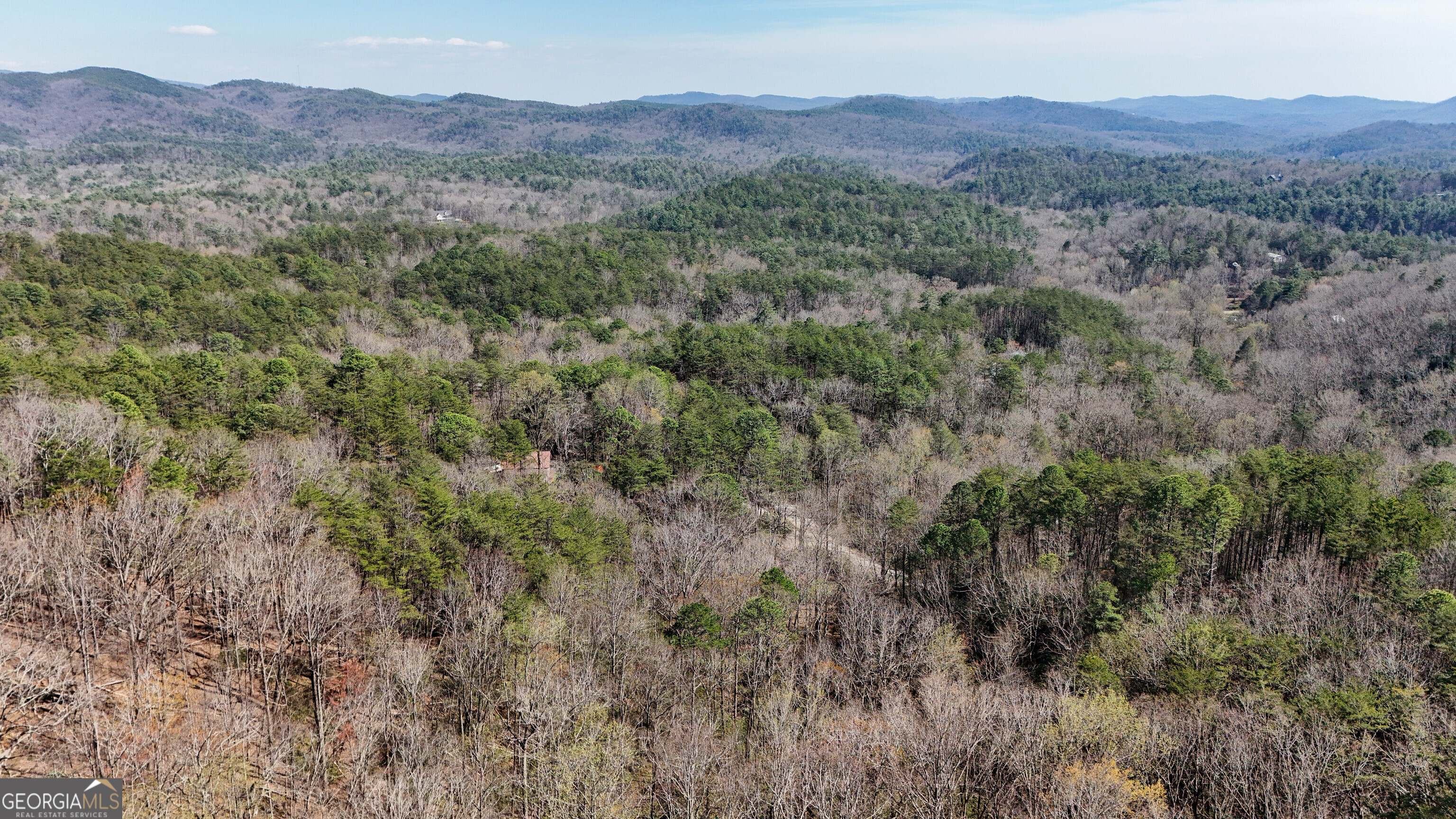 6 Chimney Mountain Road Sautee Nacoochee, GA 30571 - Photo 41 of 72 a view of a mountain range with trees in the background
