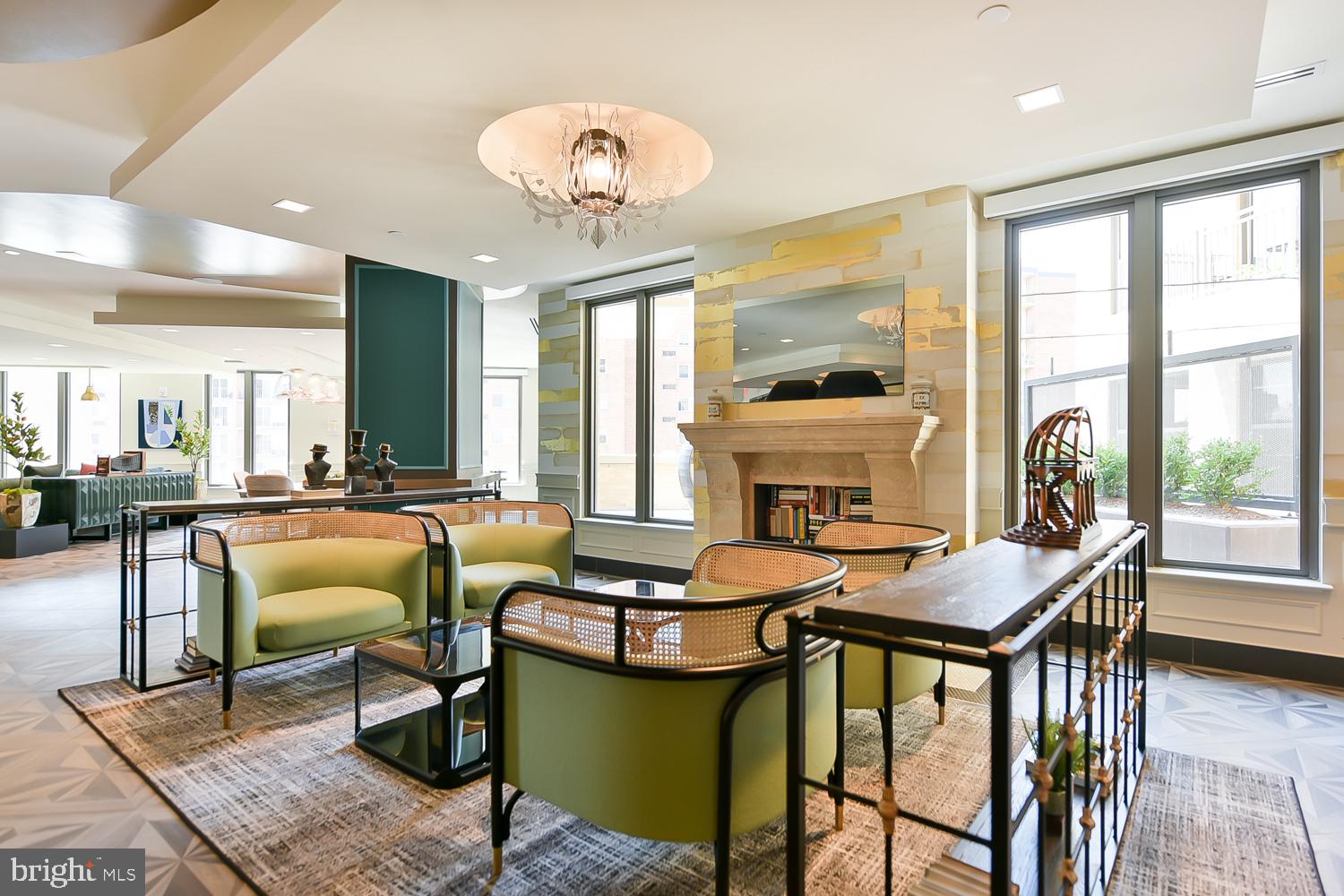 901 H Street Northeast, Unit 643 Washington, DC 20002 - Photo 31 of 82 a view of a dining room with furniture window and outside view