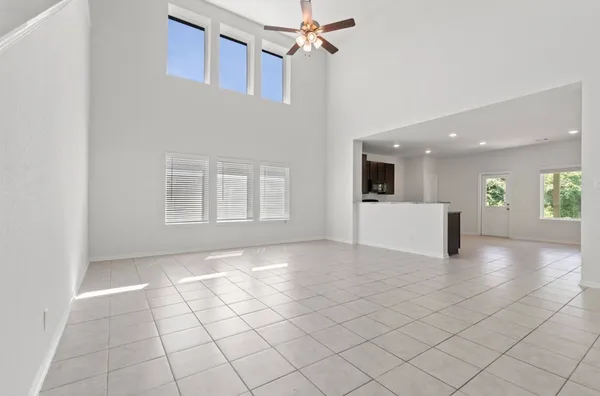 a view of a livingroom with a furniture