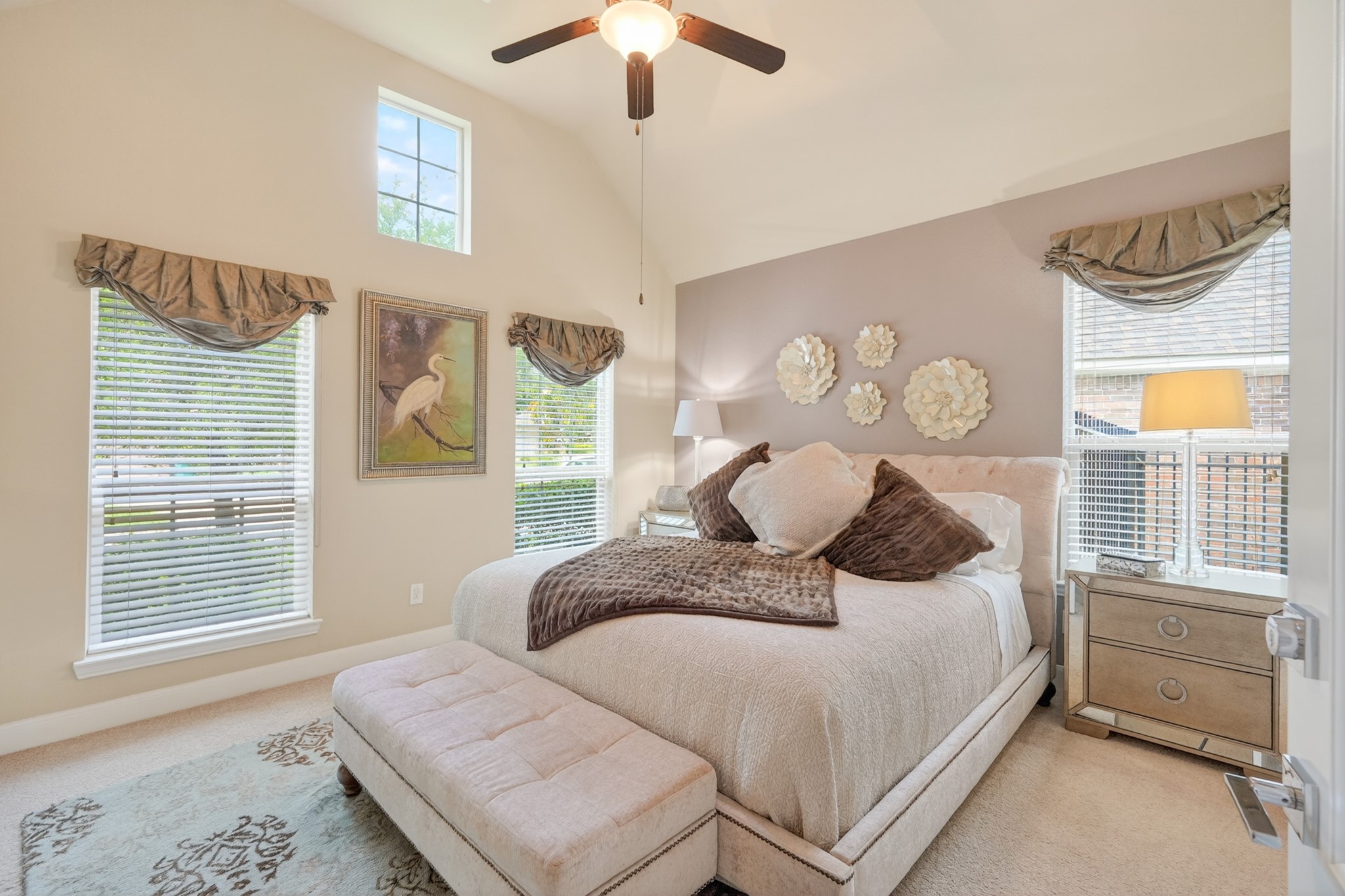 55 South Victoriana Circle Spring, TX 77389 - Photo 31 of 40 a bedroom with a bed and a window
