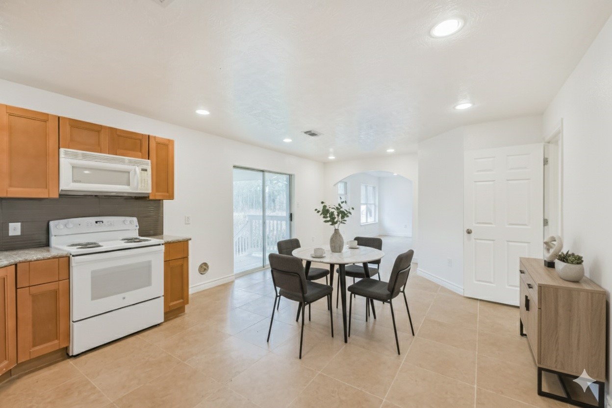 10412 Ehlers Road Conroe, TX 77302 - Photo 5 of 37 a view of kitchen with cabinets and wooden floor