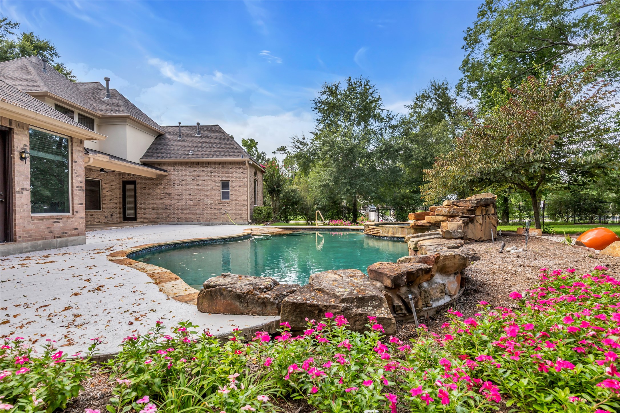 27434 Whispering Maple Way Spring, TX 77386 - Photo 37 of 41 Pool - included in the sale is a pool fence for additional security
