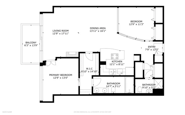 $425,000 | 130 South Canal Street, Unit 724, Chicago, IL 60606