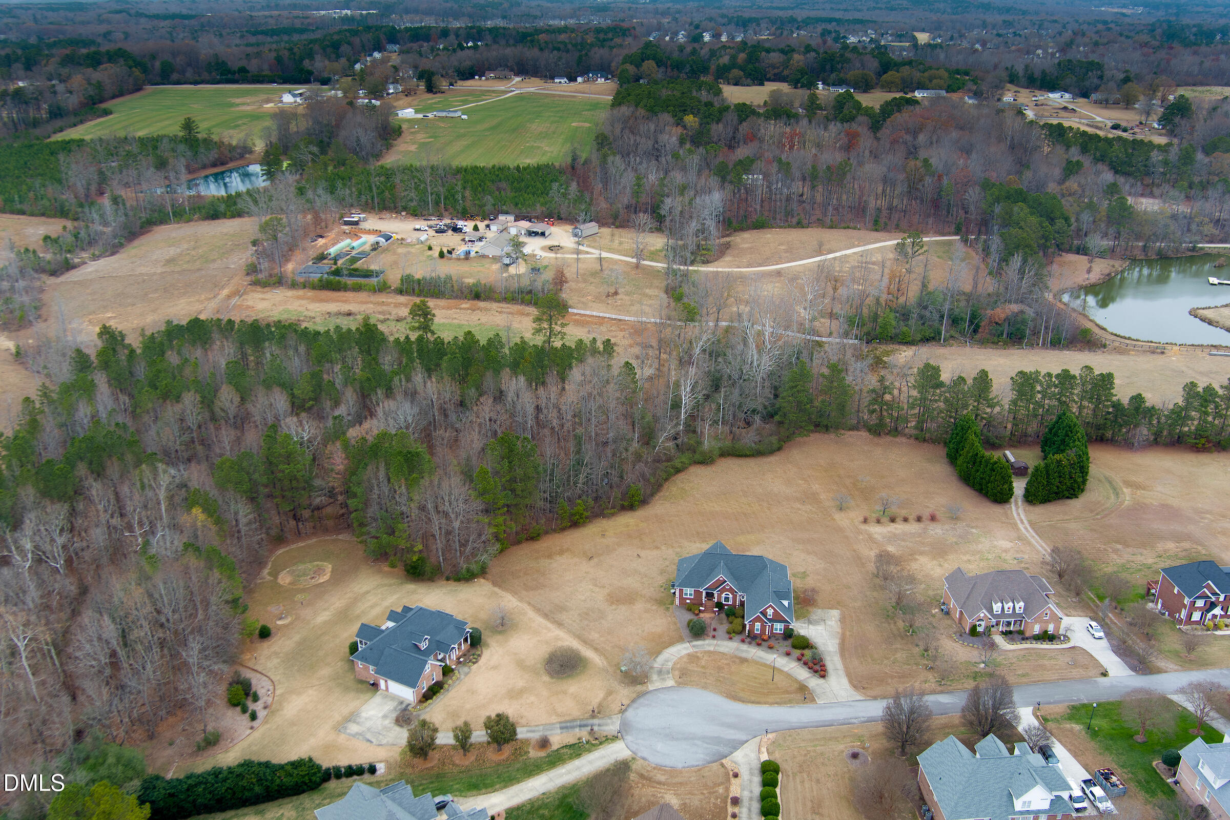 9002 Old Stage Road Raleigh, NC 27603 - Photo 3 of 11 an aerial view of a house with yard