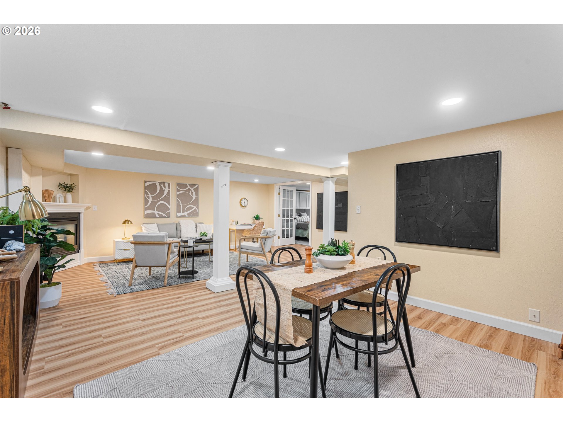 1706 Southeast Knapp Street Portland, OR 97202 - Photo 28 of 43 a view of a dining room with furniture