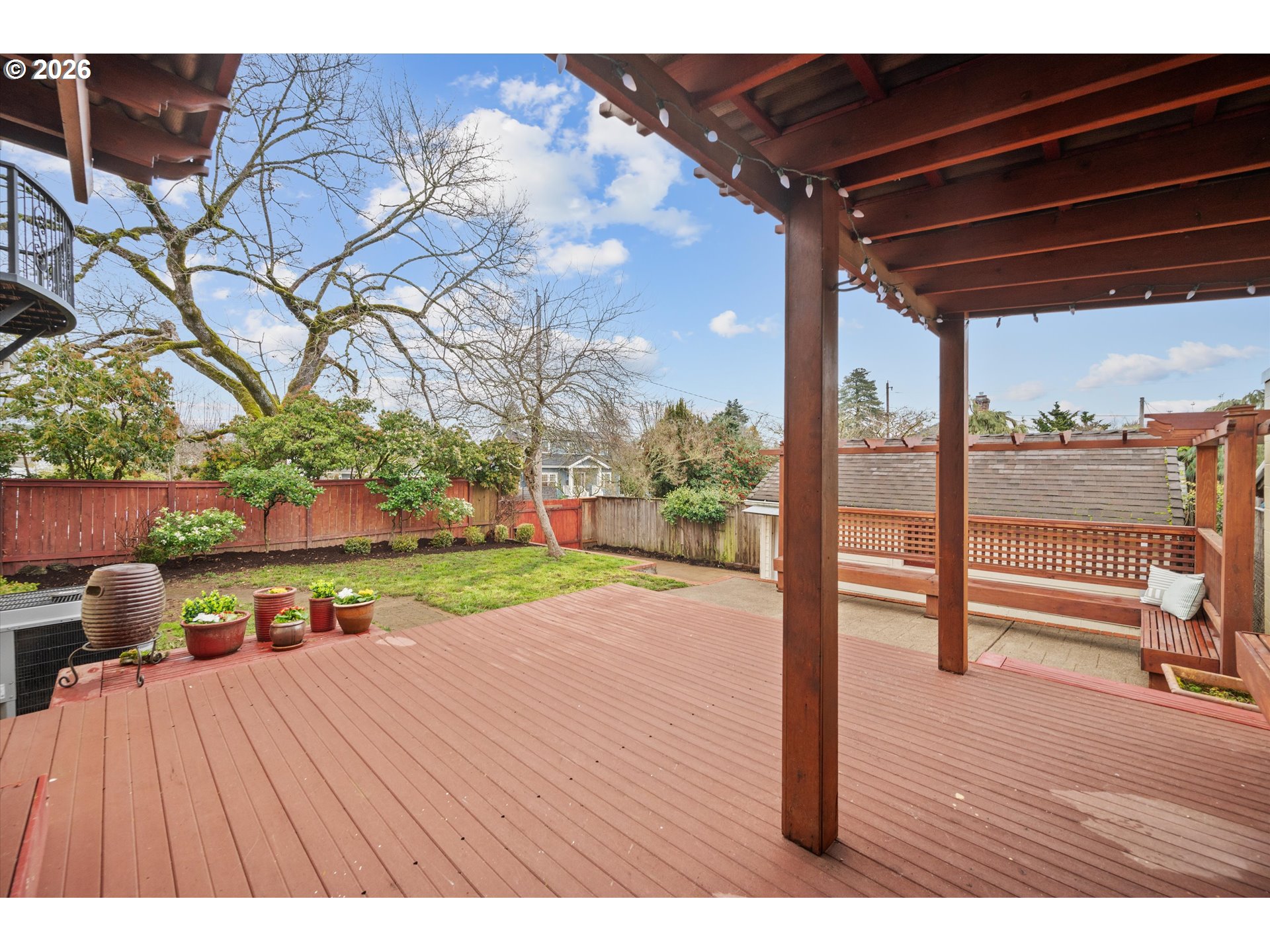 1706 Southeast Knapp Street Portland, OR 97202 - Photo 34 of 43 a view of outdoor space with seating