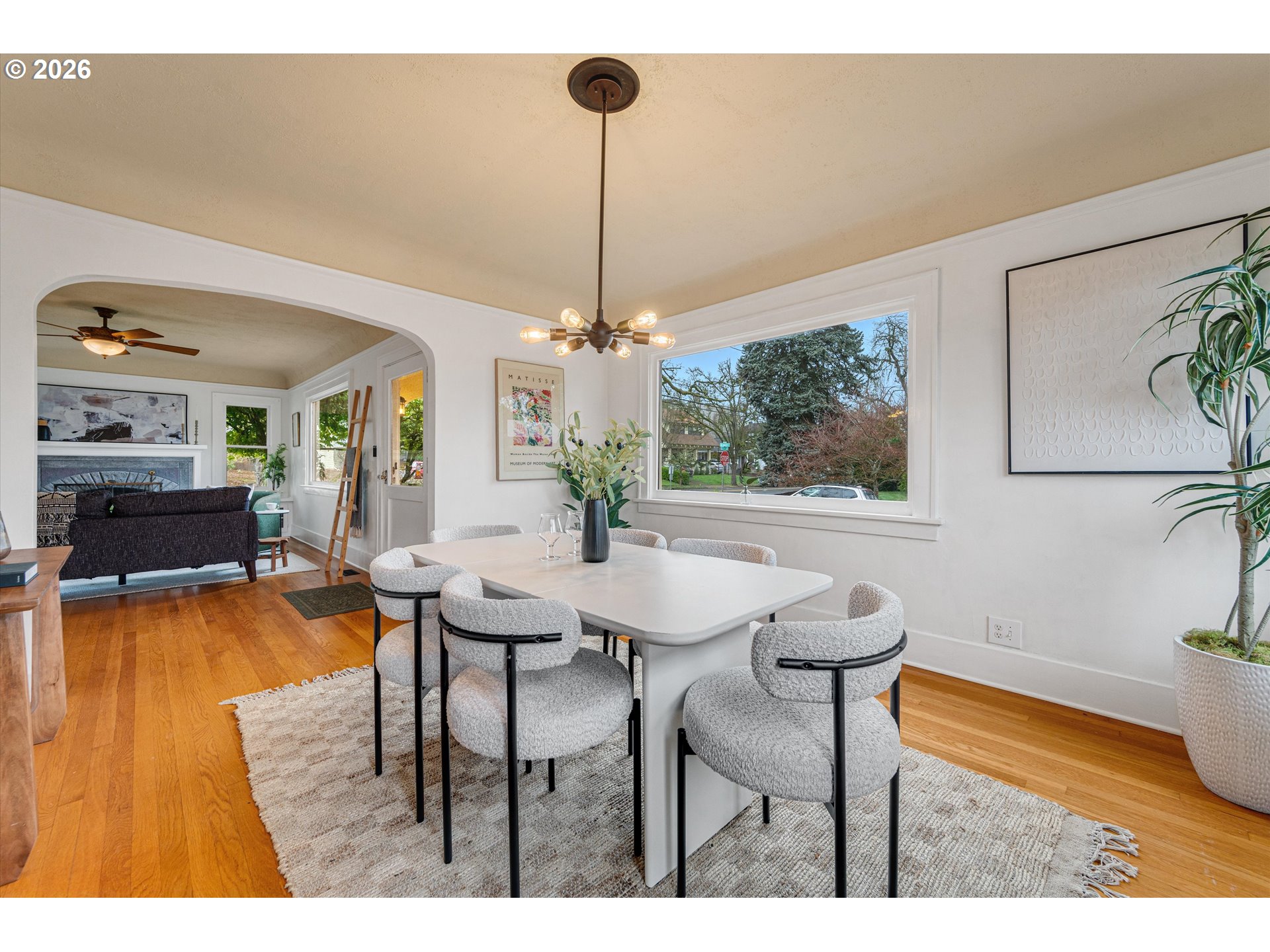 1706 Southeast Knapp Street Portland, OR 97202 - Photo 9 of 43 a dining room with furniture and window