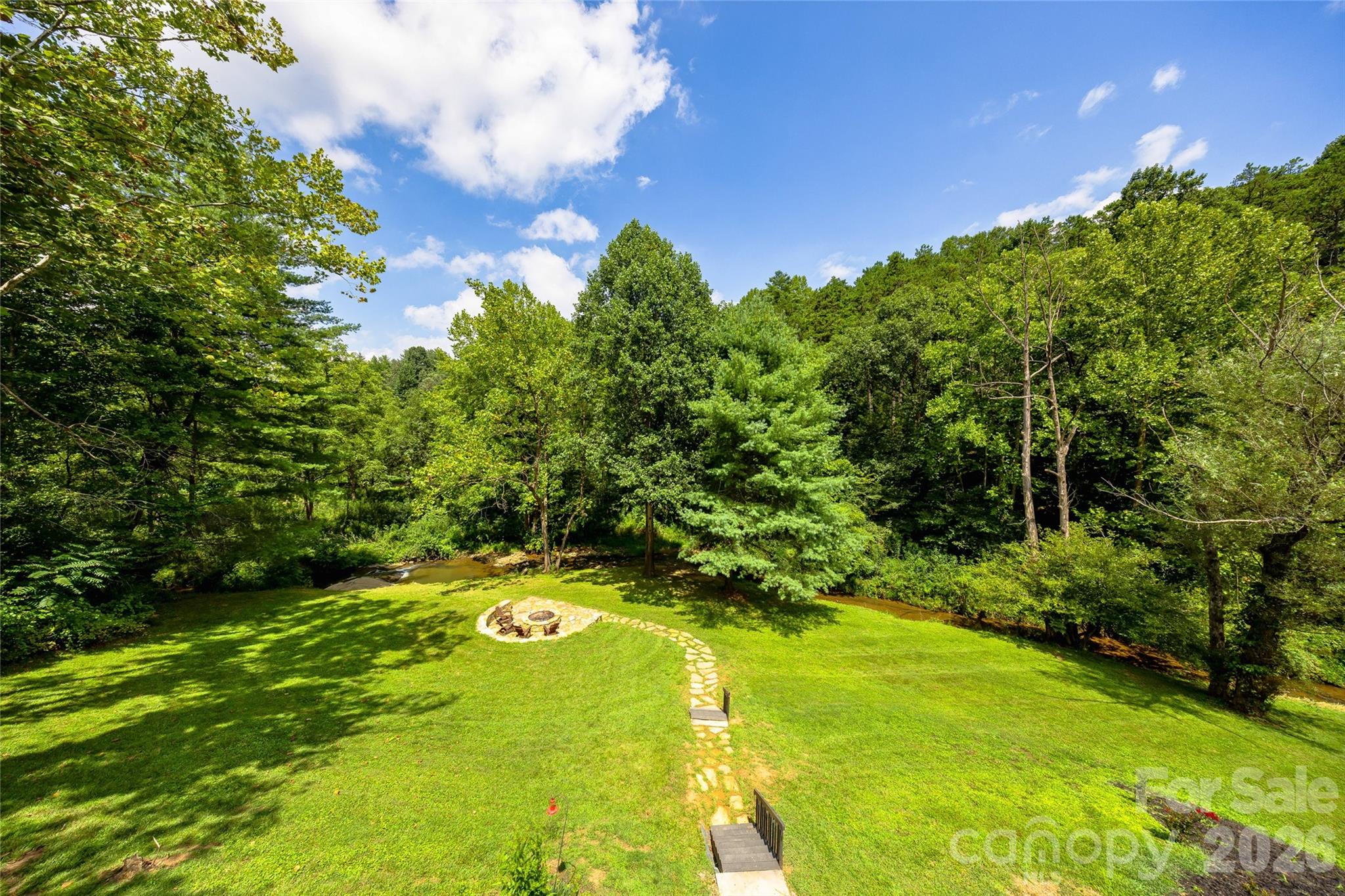 48 Merrell Road Leicester, NC 28748 - Photo 25 of 28 a view of an outdoor space and a yard