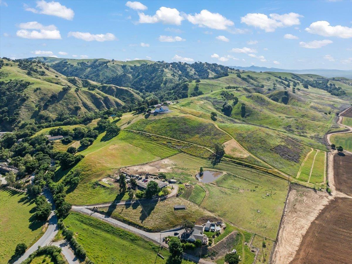 4180 Canada Road Gilroy, CA 95020 - Photo 14 of 19 an aerial view of a house with a yard
