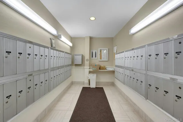 a view of a bathroom with wooden floor