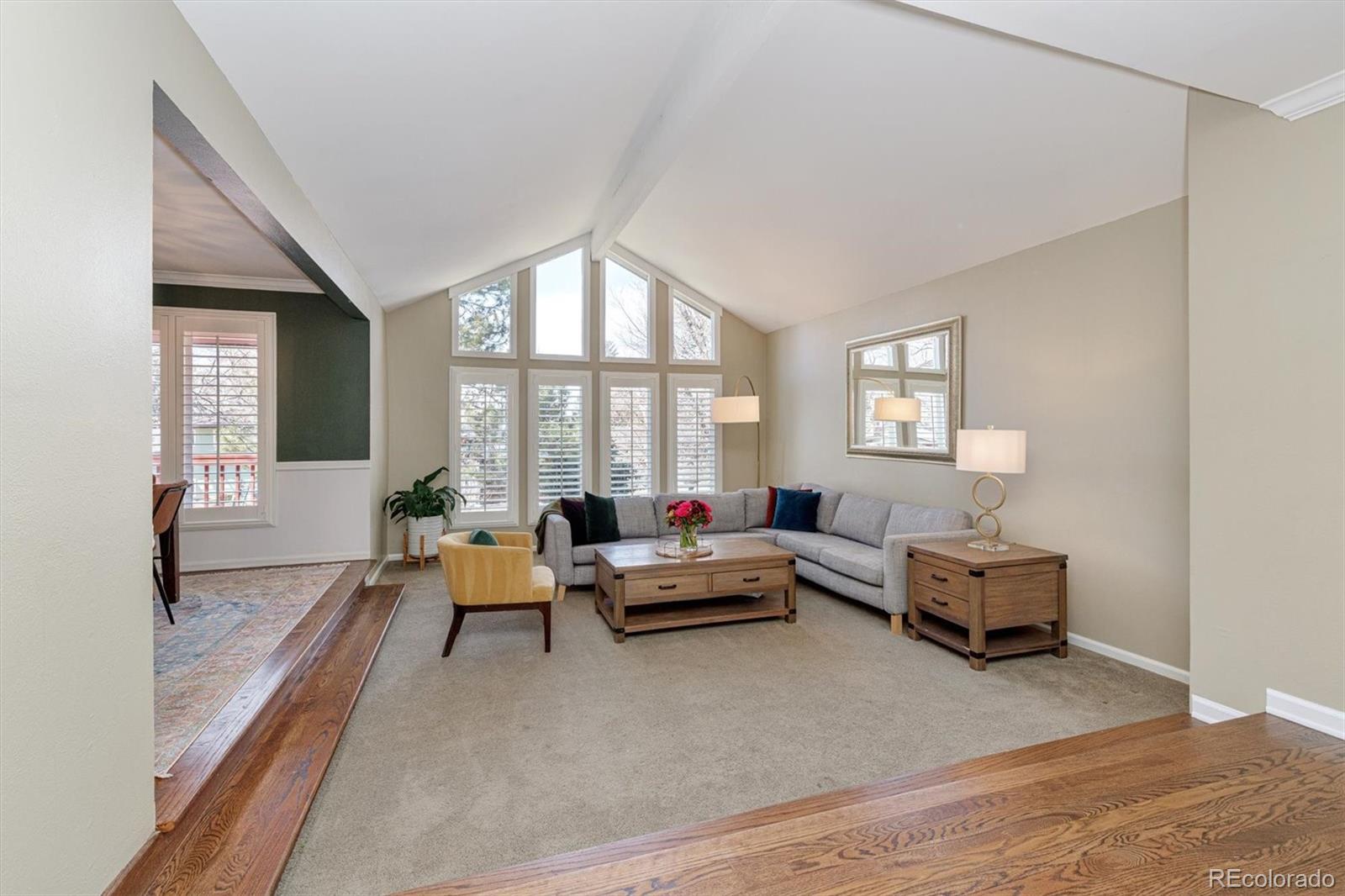 6145 South Eudora Way Centennial, CO 80121 - Photo 5 of 33 a living room with furniture and a large window