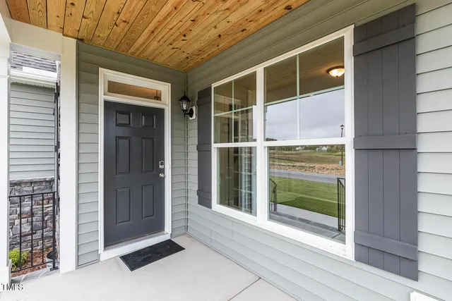 a view of front door