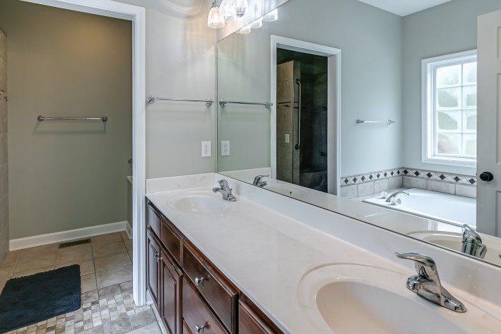 3003 Burts Crossing Springfield, TN 37172 - Photo 25 of 48 a bathroom with a sink and a mirror