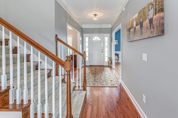 3003 Burts Crossing Springfield, TN 37172 - Photo 4 of 48 a view of entryway with wooden floor