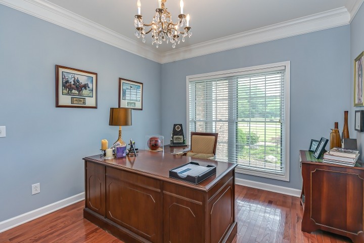 3003 Burts Crossing Springfield, TN 37172 - Photo 5 of 48 a view of a workspace with furniture and a window