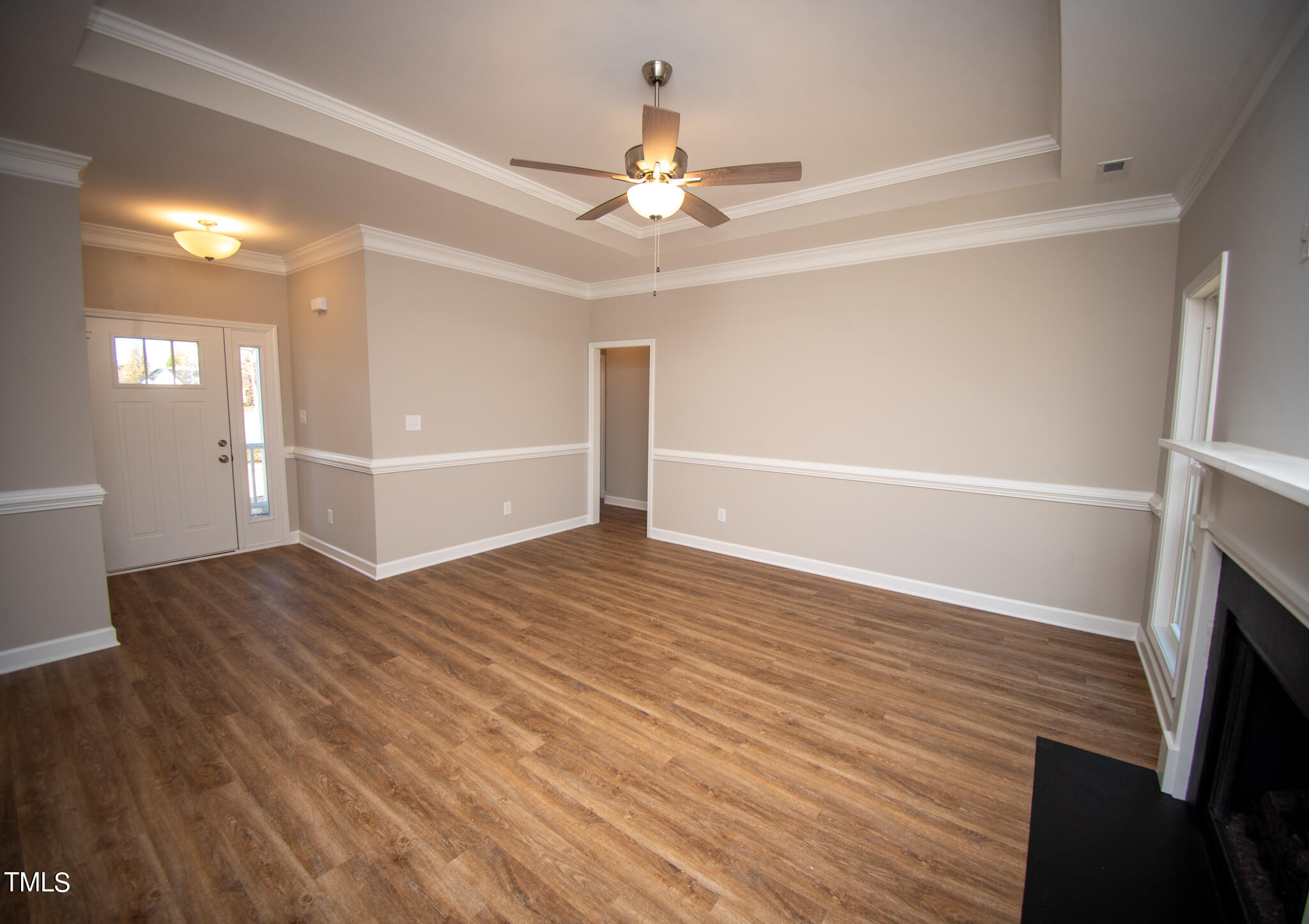 57 Waters Edge Drive Erwin, NC 28339 - Photo 27 of 59 a view of an empty room and wooden floor