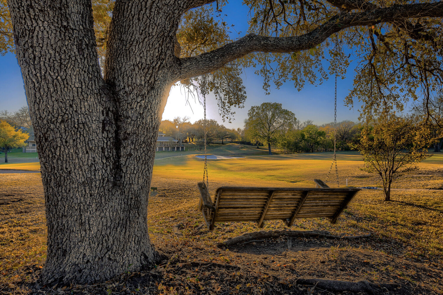 10904 Legends Lane Austin, TX 78747 - Photo 36 of 36 a view of a swimming pool with an outdoor seating and a yard