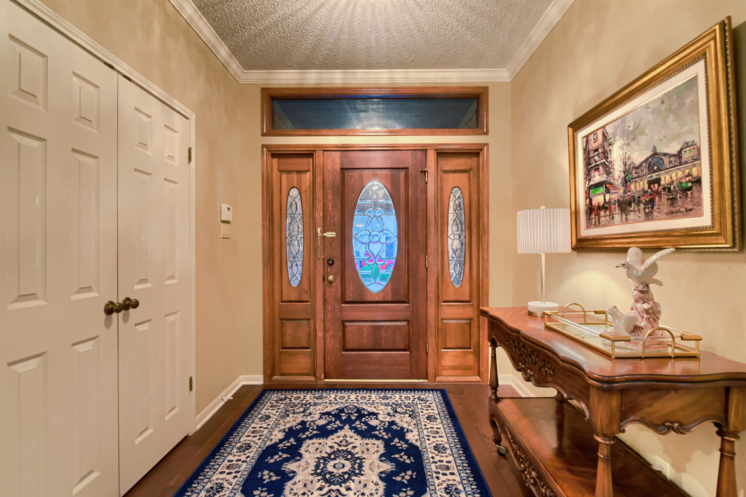 10904 Legends Lane Austin, TX 78747 - Photo 6 of 36 a bedroom with a bed and a table in it