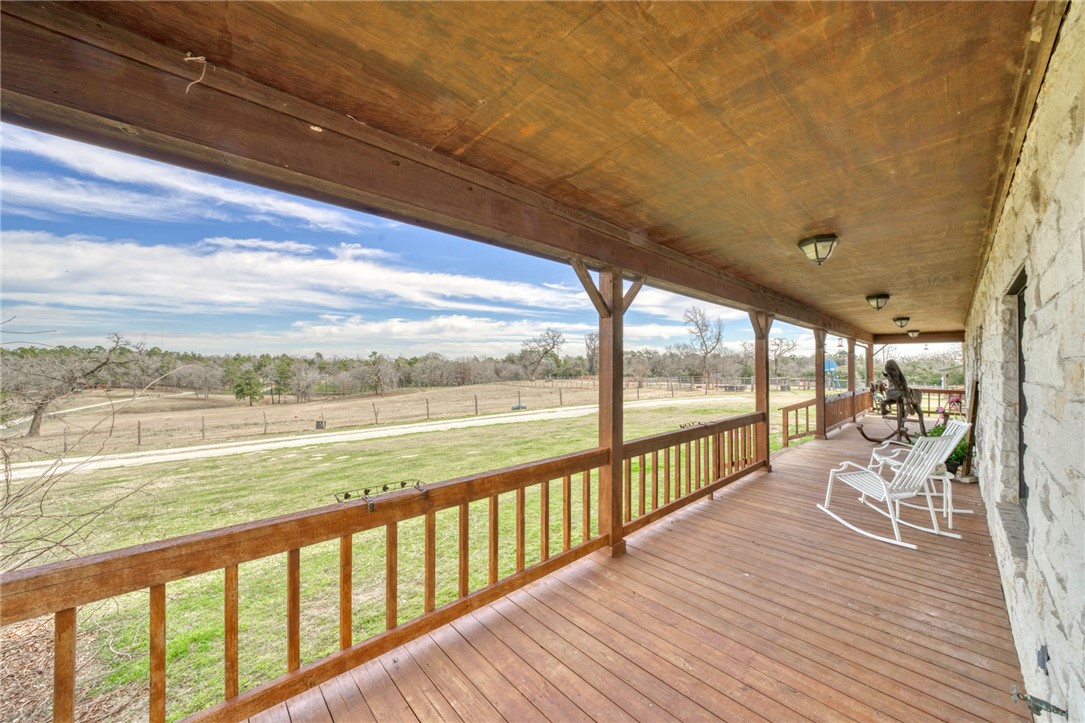 4404 County Road 151 Centerville, TX 75833 - Photo 5 of 48 a view of roof deck with wooden floor and outdoor space