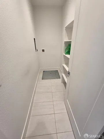 a view of hallway with stairs