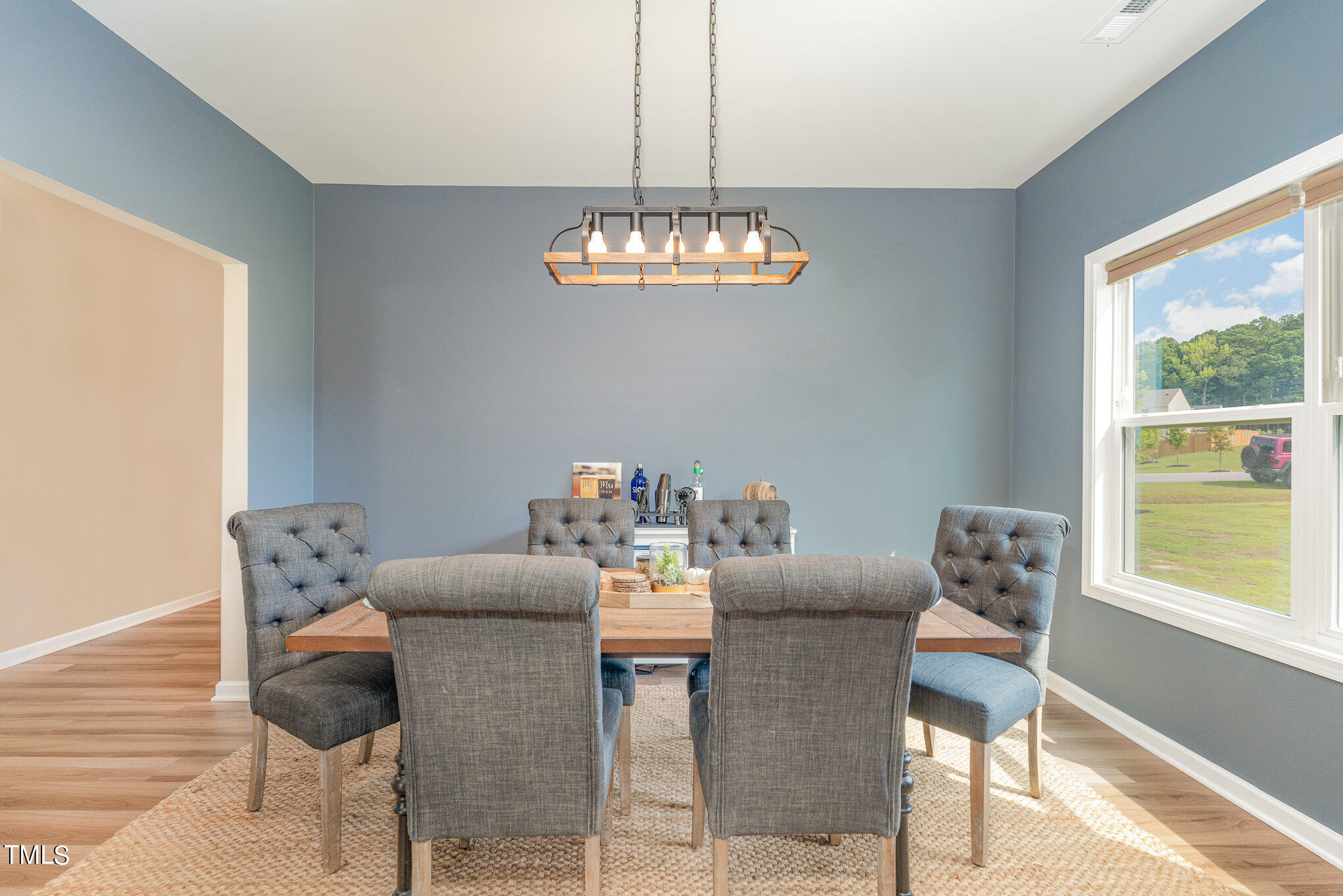 15 New Spring Way Franklinton, NC 27525 - Photo 18 of 41 a view of a dining room with furniture window and outside view