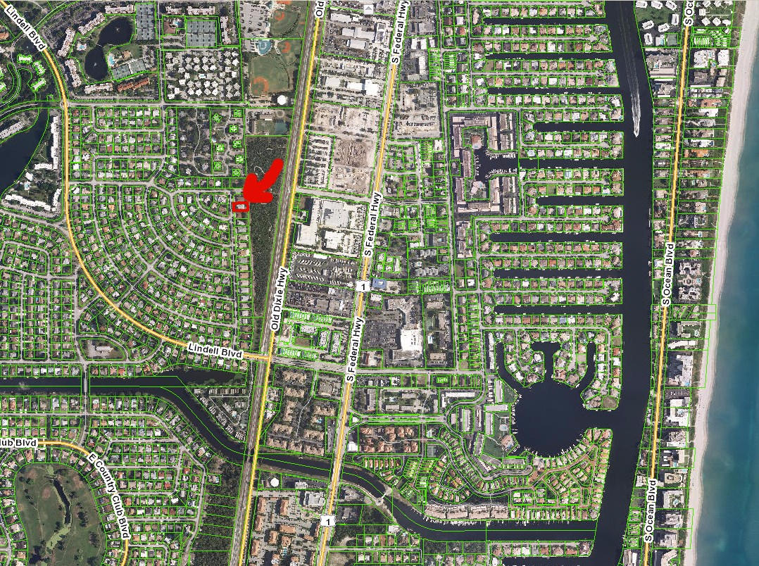 2807 Albatross Road Delray Beach, FL 33444 - Photo 6 of 16 Albatross Aerial2