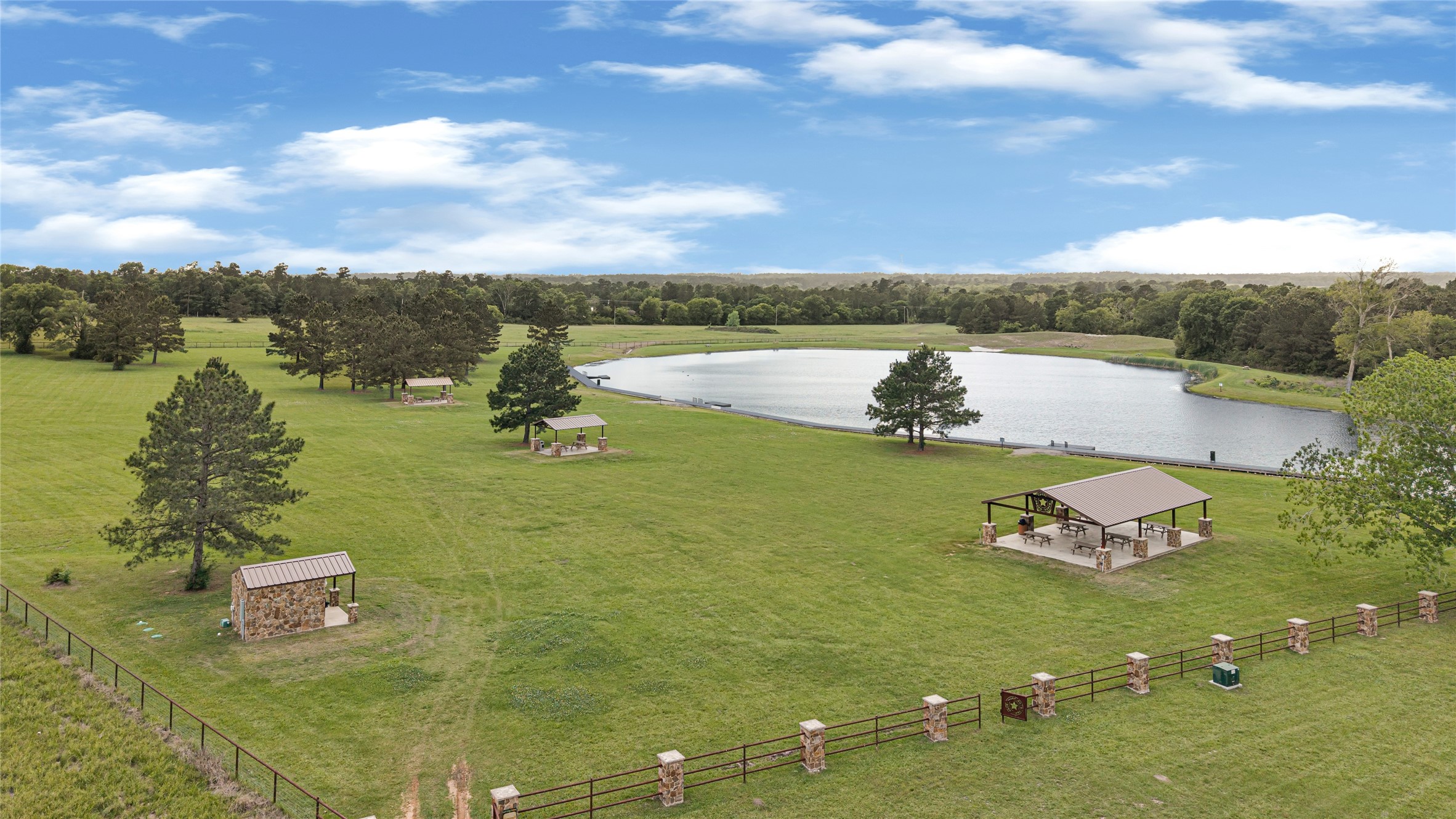 10681 Ruger Road Willis, TX 77378 - Photo 9 of 15 Amenities and fishing pond
