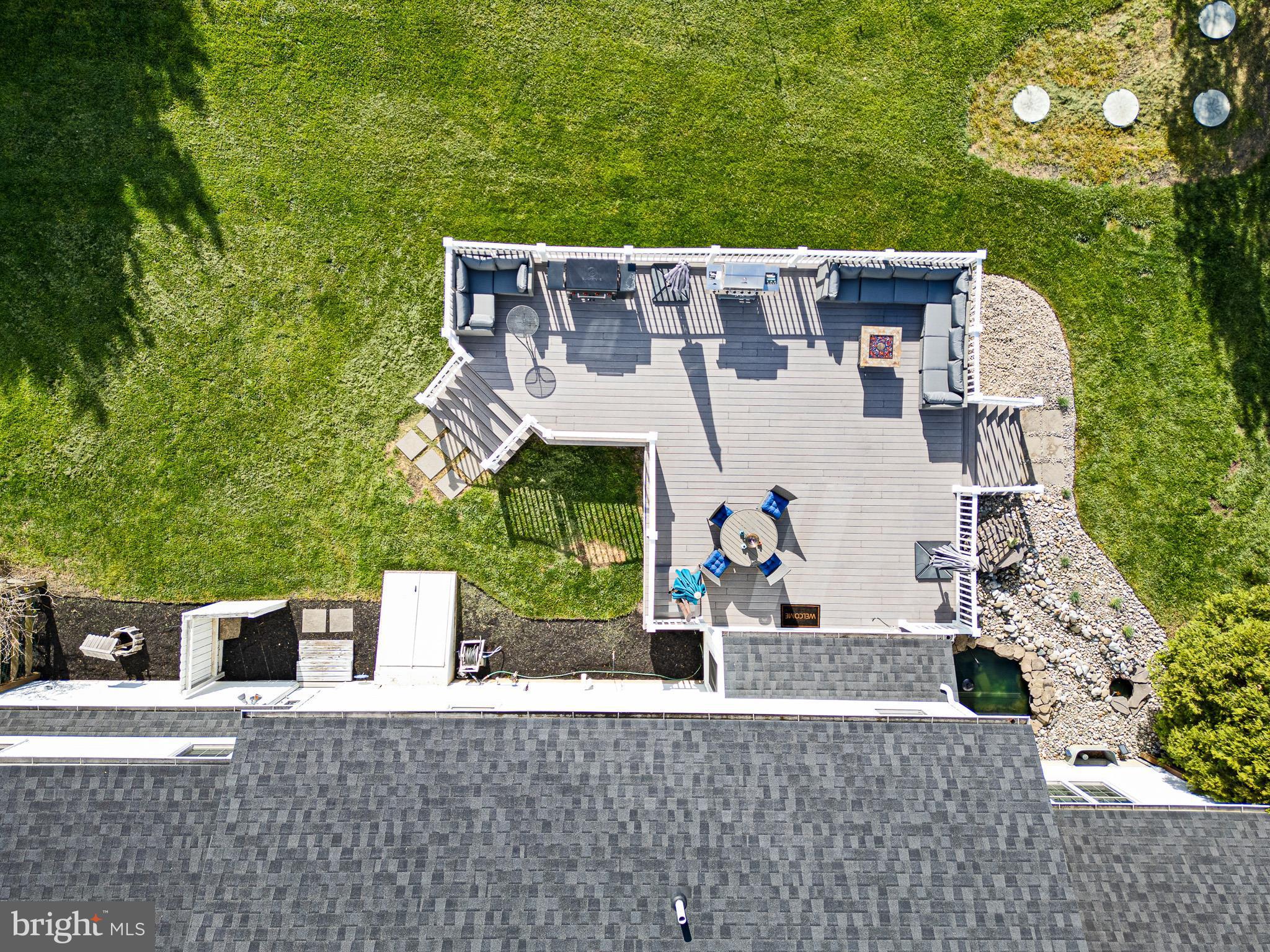 1210 Thunder Hill Road Lincoln University, PA 19352 - Photo 7 of 56 an aerial view of a house with a garden